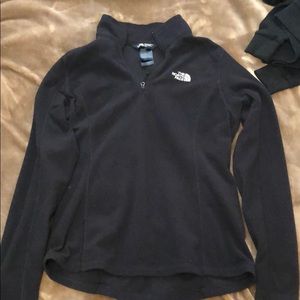 North face quarter zip jacket